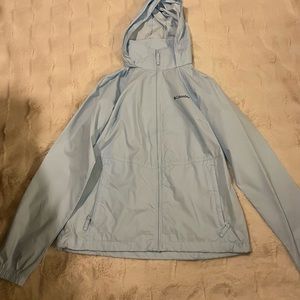 Small Blue Columbia Windbreaker.